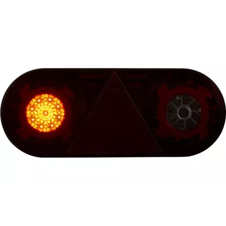 Integrierte Rückleuchte (LED) Weiß - Orange - Rot 12 / 24V Gauche