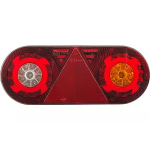 Multifunction Rear Lamp, 6-function (LED) White - Orange - Red 12 / 24V Right