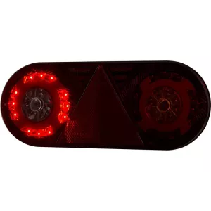 Multifunction Rear Lamp, 6-function (LED) White - Orange - Red 12 / 24V Right