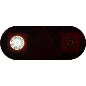 Multifunction Rear Lamp, 6-function (LED) White - Orange - Red 12 / 24V Right