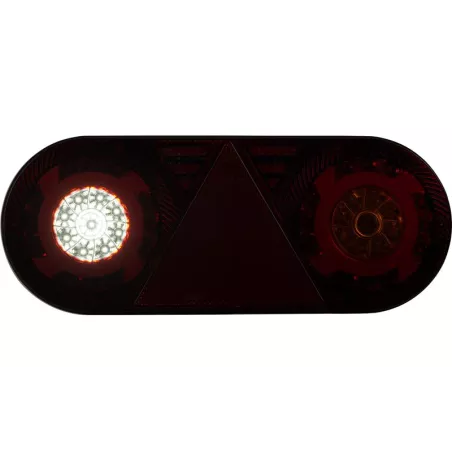 Integrierte Rückleuchte (LED) Weiß - Orange - Rot 12 / 24V Recht