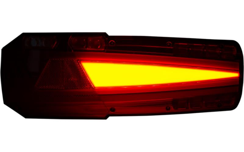 Rear Multifunction Light With Reflective Device (LED) White - Orange - Red 12 / 24V Left