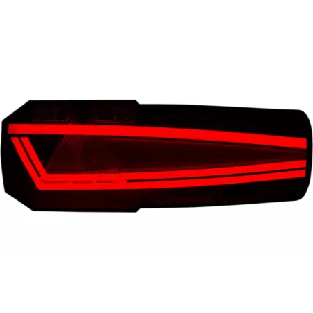 Lampa Zespolona Tylna 6-funkcyjna (LED) Biało - Pomarańczowo - Czerwony 12 / 24V Lewa