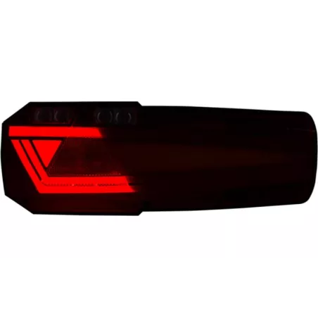 Feu Arrière Multifonction Avec Réflecteur (LED) Blanc - Orange - Rouge 12 / 24V Gauche