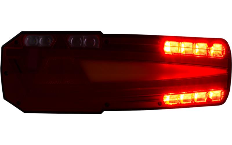 Luz Combinada Trasera con Reflejo (LED) Blanca - Amarilla - Roja 12 / 24V Izquierdo