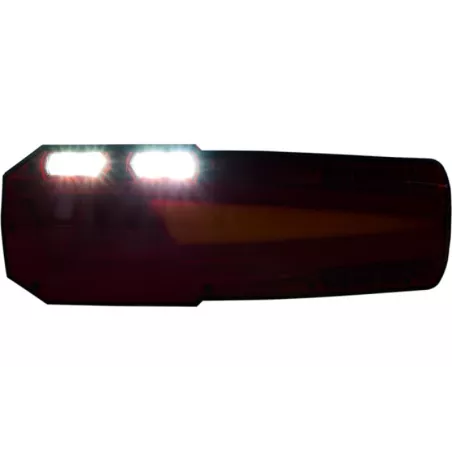 Multifunktions-Heckleuchte Mit Rückstrahler (LED) Weiß - Orange - Rot 12 / 24V Gauche