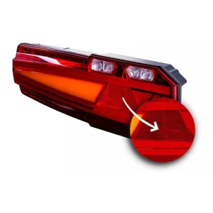 Rear Multifunction Light With Reflective Device (LED) White - Orange - Red 12 / 24V Right