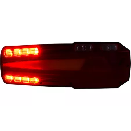Rear Multifunction Light With Reflective Device (LED) White - Orange - Red 12 / 24V Right