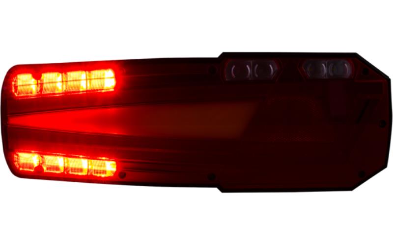 Rear Multifunction Light With Reflective Device (LED) White - Orange - Red 12 / 24V Right