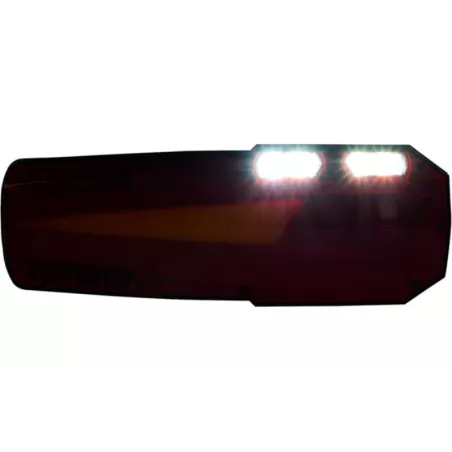 Luz Combinada Trasera con Reflejo (LED) Blanca - Amarilla - Roja 12 / 24V Derecho