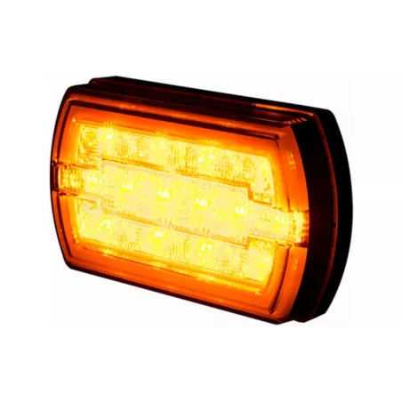 Integrierte Vordere Leuchte (LED) Weiß - Orange 12 / 24V Universal
