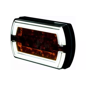 Integrierte Vordere Leuchte (LED) Weiß - Orange 12 / 24V Universal