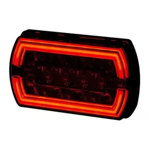 Multifunction Rear Light, 3-function LED Rear Light (LED) Orange - Red 12 / 24V Universal