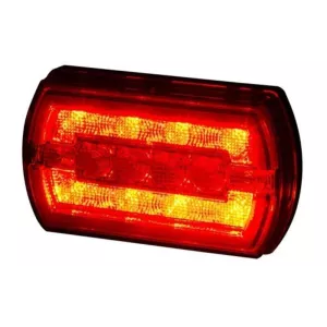 Multifunction Rear Light, 3-function LED Rear Light (LED) Orange - Red 12 / 24V Universal