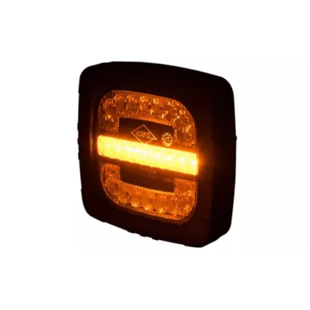 Luz Combinada Delantera, 2 Funciones (LED) Blanca - Amarilla 12 / 24V Universal