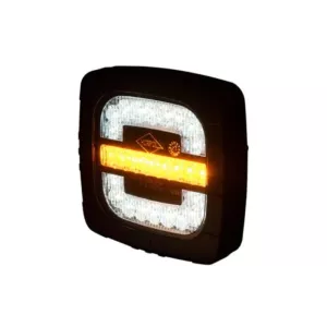Front Multifunction Light, 2-function (LED) White - Orange 12 / 24V Universal