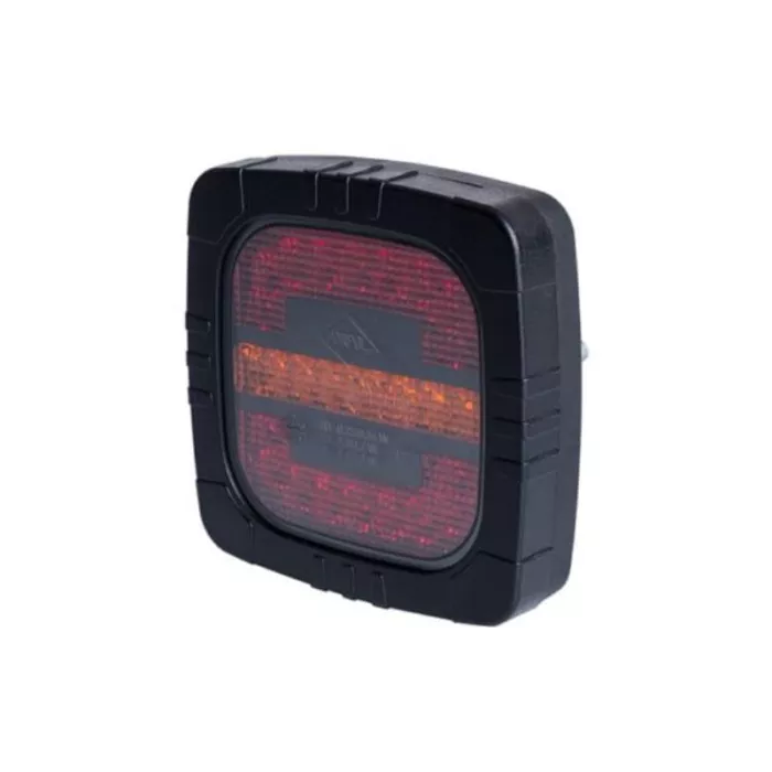 Rear Multifunction Light, 3-function (LED) Orange - Red 12 / 24V Universal
