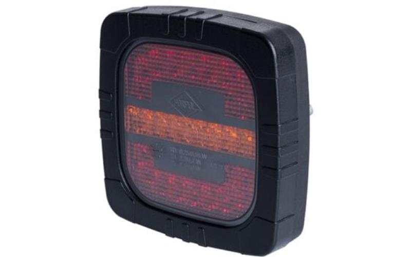 Schlussleuchte, 3-Funktions (LED) Orange - Rot 12 / 24V Universal