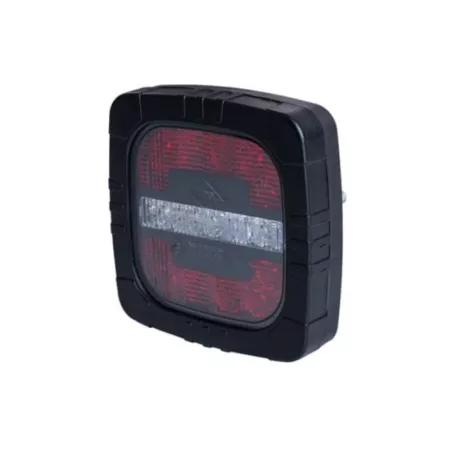 Rear Multifunction Light, 2-function (LED) White - Red 12 / 24V Universal