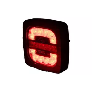 Rear Multifunction Light, 2-function (LED) White - Red 12 / 24V Universal