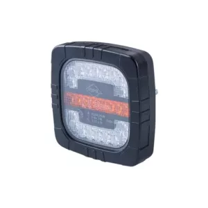 Feux Avant Multifonction, 3 Fonctions (LED) Blanc - Orange 12 / 24V Universel