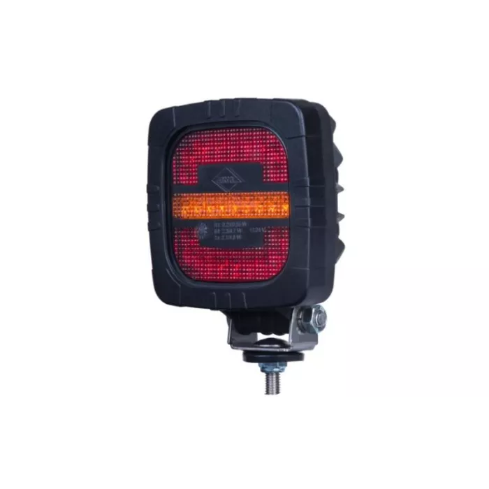 Luz Combinada Trasera con Empuñadura (LED) Amarilla - Roja 12 / 24V Universal