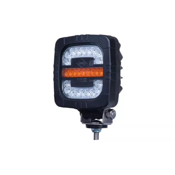Lampa Zespolona Tylna z Uchwytem (LED) Biało - Pomarańczowy 12 / 24V Uniwersalna