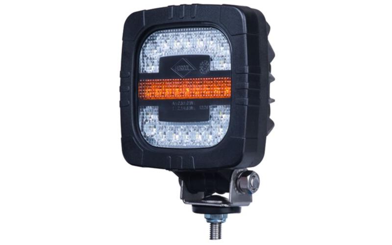 Integrierte Vordere Leuchte Mit Halter (LED) Weiß - Orange 12 / 24V Universal