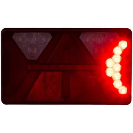 Rear Multifunction Light (LED) White - Orange - Red 12 / 24V Left