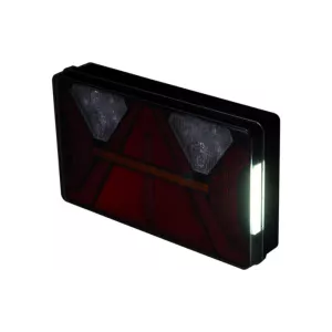 Lampa Zespolona Tylna (LED) Biało - Pomarańczowo - Czerwony 12 / 24V Lewa