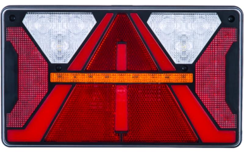 Luz Combinada Trasera (LED) Blanca - Amarilla - Roja 12 / 24V Derecho