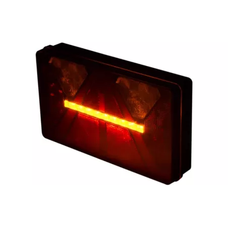 Rear Multifunction Light (LED) White - Orange - Red 12 / 24V Right