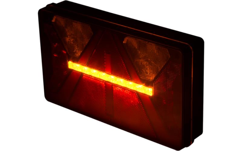 Rear Multifunction Light (LED) White - Orange - Red 12 / 24V Right