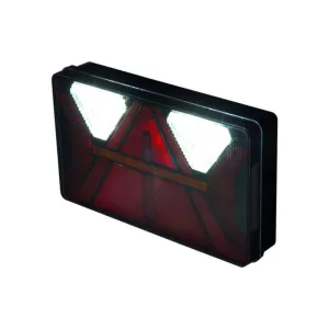 Feu Arrière Multifoncion (LED) Blanc - Orange - Rouge 12 / 24V Droit