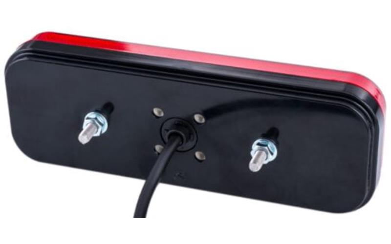 Rear Multifunction Light, 3-function (LED) Orange - Red 12 / 24V Universal