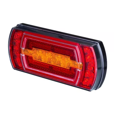 Luz Combinada Trasera (LED) Amarilla - Roja 12 / 24V Universal