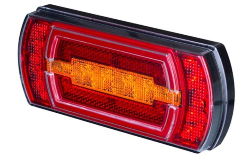 Rear Multifunction Light (LED) Orange - Red 12 / 24V Universal