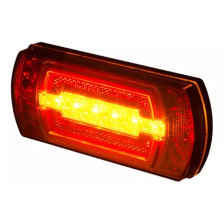 Rear Multifunction Light (LED) Orange - Red 12 / 24V Universal