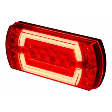 Luz Combinada Trasera (LED) Amarilla - Roja 12 / 24V Universal