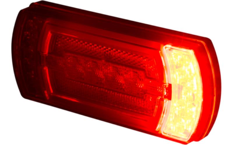Rear Multifunction Light (LED) Orange - Red 12 / 24V Universal