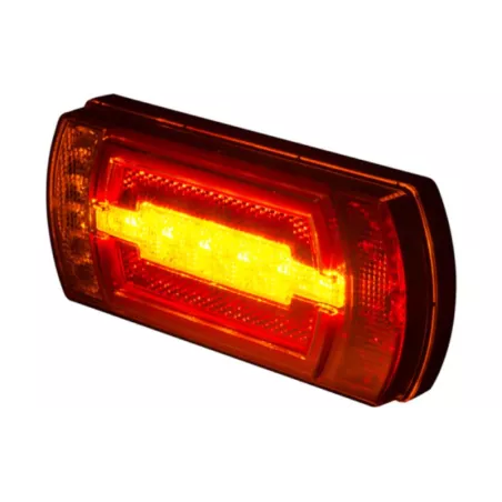 Integrierte Rückleuchte (LED) Weiß - Orange - Rot 12 / 24V Universal