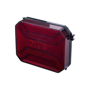 Feu Arrière Multifonction Heavy Duty Avec Prise Et Réflecteur (LED) Blanc - Orange - Rouge 12 / 24V Gauche