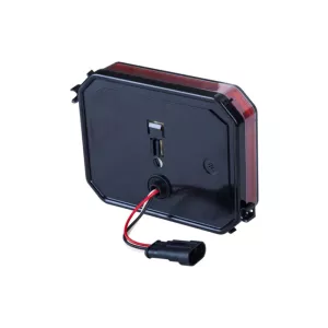 Feu Arrière Multifonction Heavy Duty Avec Prise Et Réflecteur (LED) Blanc - Orange - Rouge 12 / 24V Droit