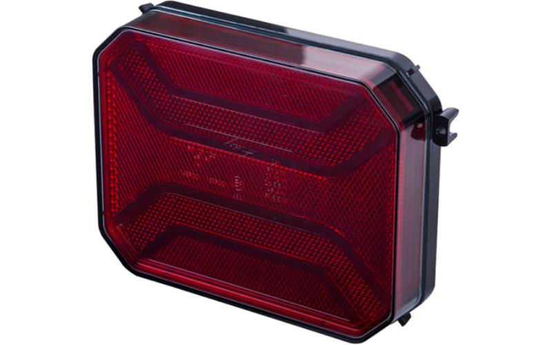 Rear Multifunction Light Heavy Duty With Reflective Device And Electrical Conduit (LED) White - Orange - Red 12 / 24V Right