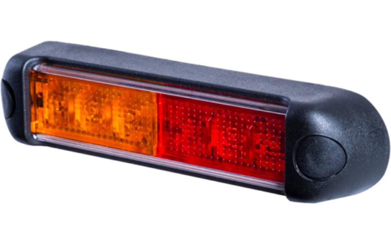 Rear Multifunction Light (LED) Orange - Red 12 / 24V Universal