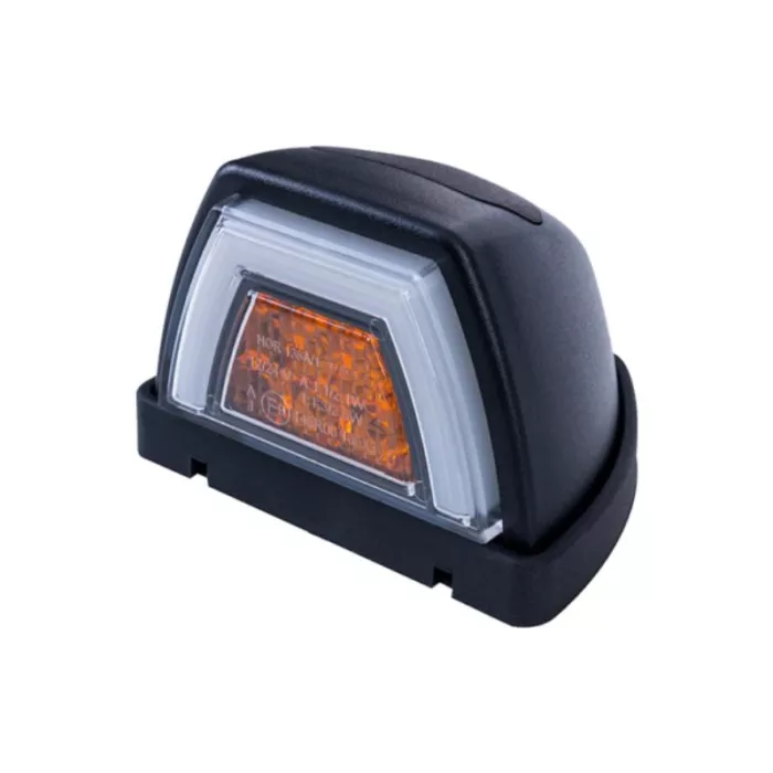 Front Multifunction Light, 2-functional (LED) White - Orange 12 / 24V Universal