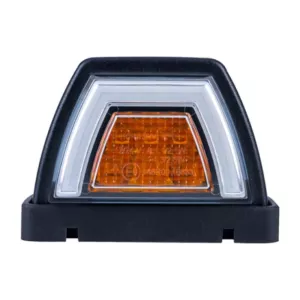 Luz Combinada Delantera, 2 Funciones (Luz de Posición y Intermitente) (LED) Blanca - Amarilla 12 / 24V Universal