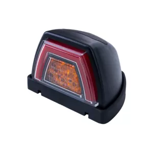 Rear Multifunction Light, 2-function (LED) Orange - Red 12 / 24V Universal
