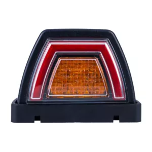 Luz Combinada Trasera, 2 Funciones (LED) Amarilla - Roja 12 / 24V Universal