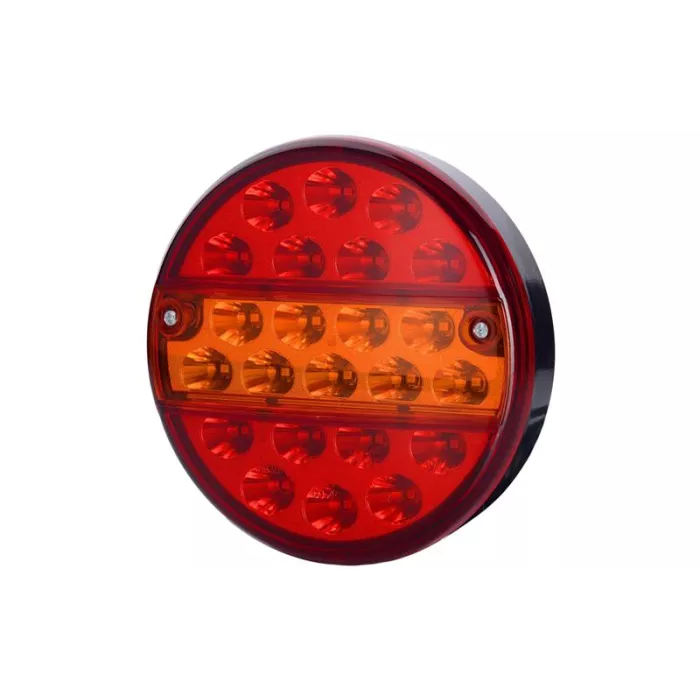 Feu Multifonction Arrière (LED) Orange - Rouge 12 / 24V Universel